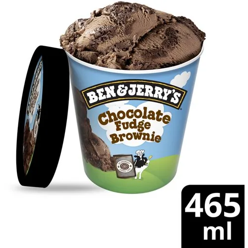 2169890 B&J Chocolate Fudge Brownie 465ml - Image 1