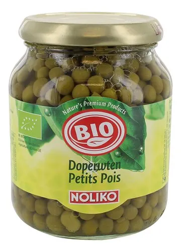 2355581 NOLIKO petits pois fins bio 340g - Image 1
