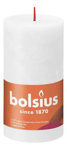 BOLSIUS Rustique Shine blanc 130/68