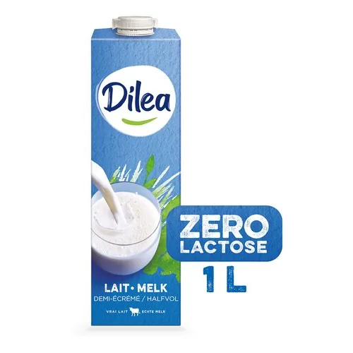 2776378 DILEA ZERO LACTOSE lait demi-éc. briq 1L – Bild 1