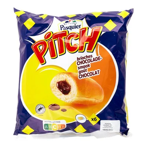 2795429 PASQUIER pitch fourrés chocolat 6pc – Bild 1