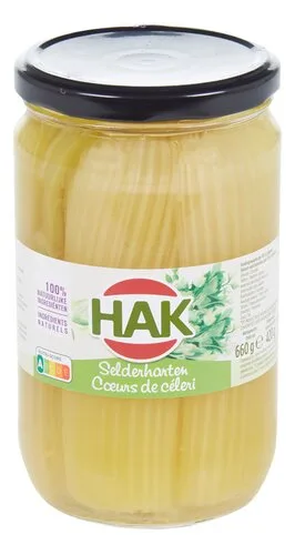 HAK selderharten 660g