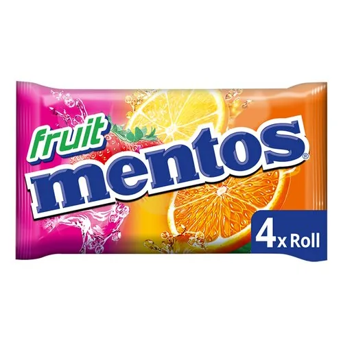 3028465 MENTOS fruits 4x37,5g - Image 1