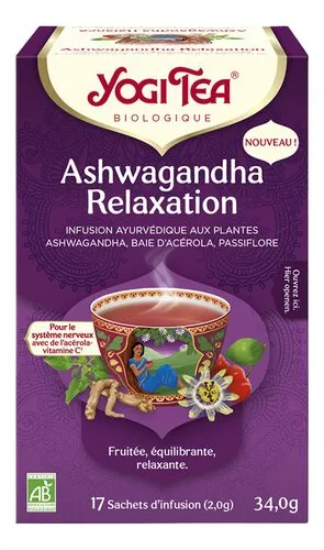 3274492 YOGI TEA Ashwagandha Relaxation Bio 17pc (1pc) - Image 1
