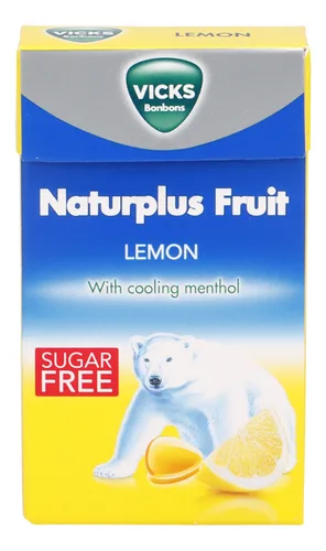 VICKS Fruit Plus C citron sv box 40g