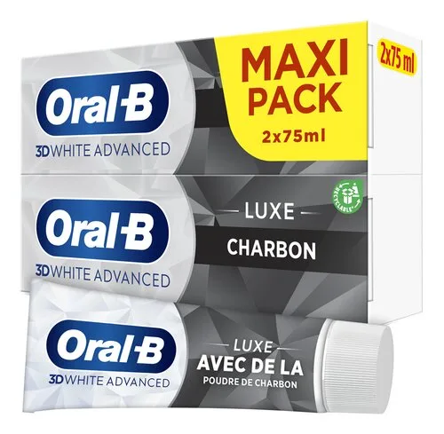 ORAL-B tandpasta Advanced Charcoal 75ml (1pc)