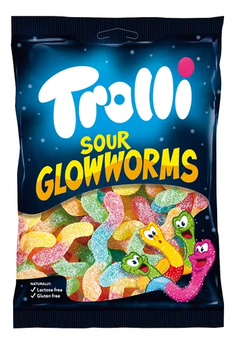 TROLLI gloeiwormen 200g