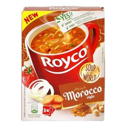 3669802 ROYCO World soup Morocco 3pc – Bild 1