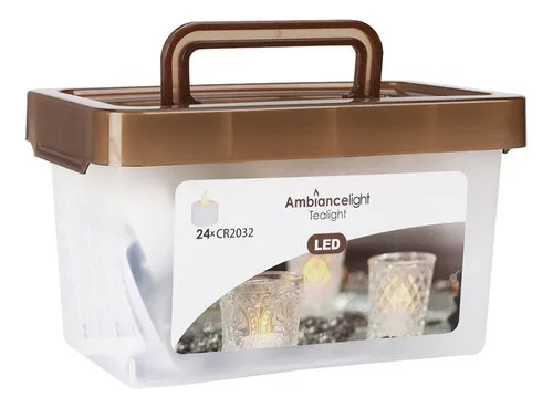 bougie chauffe-plat led 24pc