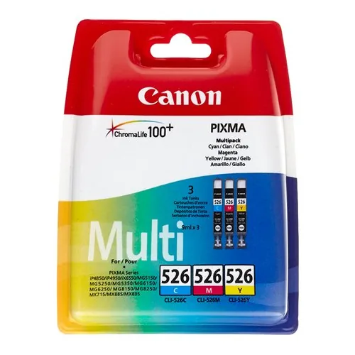 381901 CANON CLI-526Y multipa. 3x9ml - Image 1