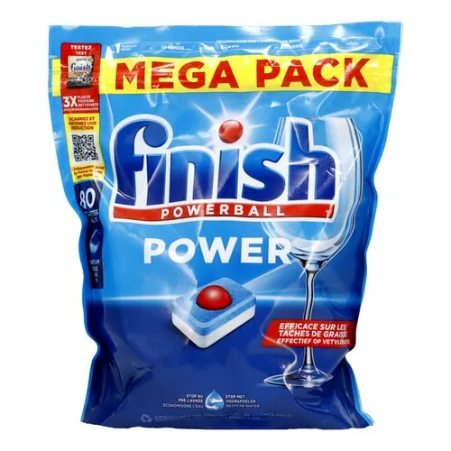 3837694 FINISH POWER AIO tablettes regular 80pc - Image 1