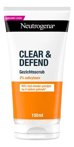 NEUTROGENA Clear & Defend scrub 150ml