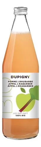 3955133 D'UPIGNY Pomme-rhubarbe Bio 75cl (1pc) - Image 1