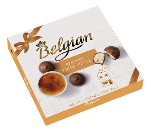 THE BELGIAN pralines crème brûlée 200g