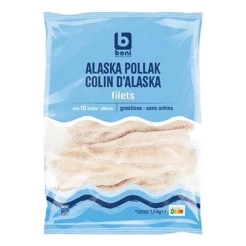 4003173 BONI filet colin Alaska s.arêt.MSC 1,5kg - Image 1