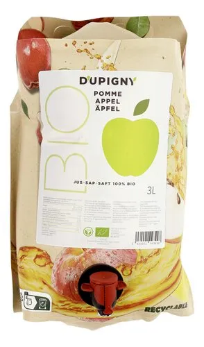 4014299 D'UPIGNY jus de pomme Bio 3L (1pc) - Image 1