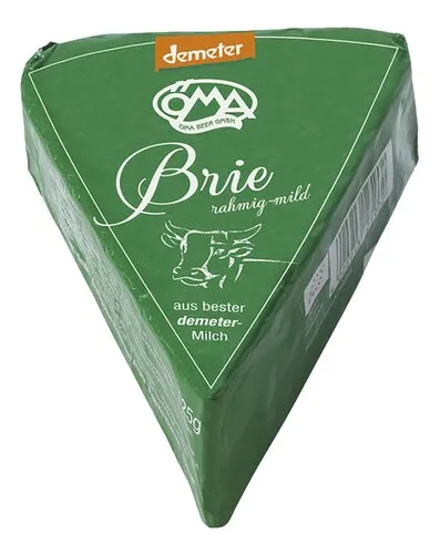 4037191 ÖMA Brie Demeter bio 125g - Image 1