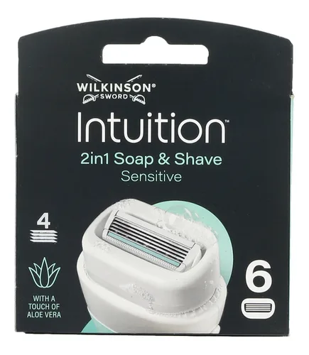 INTUITION mesjes 2in1 Soap & Shave 6st (1pc)