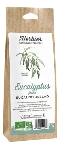 4056390 HERBIER DE FRANCE Eucalyptus Bio 50g (1pc) - Image 1