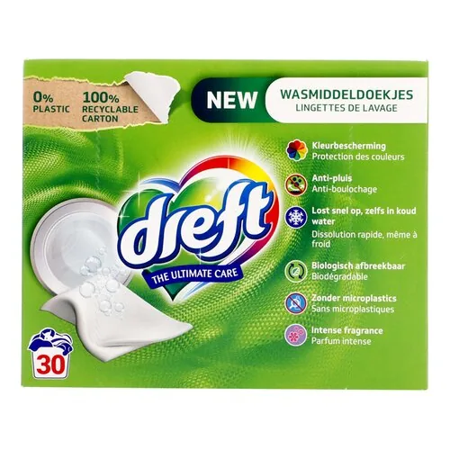 4062137 DREFT lessive lingettes 30pc - Image 1