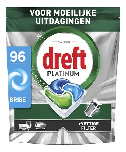 DREFT vaatwastabletten Platinum 96st