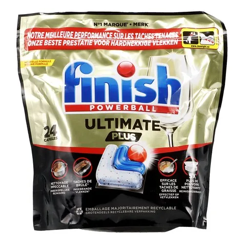 4084645 FINISH ULTIMATE PLUS vais.tabs reg. 24pc – Image 1