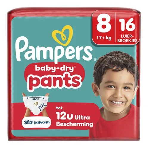PAMPERS Baby dry pants M8 16st