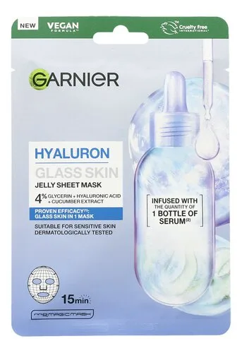 GARNIER hyaluron Glass Skin masque