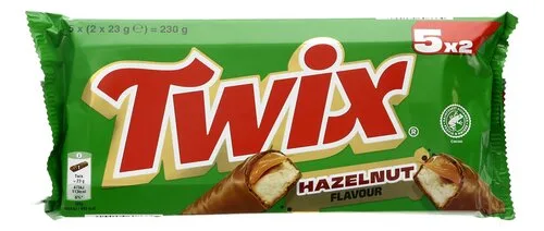 TWIX Hazelnut 5 Pack 230g