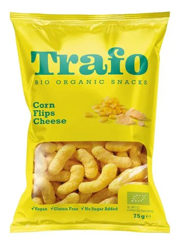 4138018 TRAFO bio cheese flips 75g - Image 1