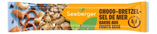 SEEBERGER Barre Choco Bretzel 35g