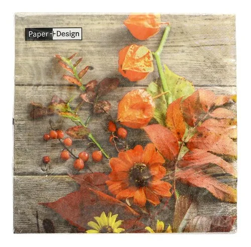 DUNI serv. Fruity Florals 33x33cm 20pc