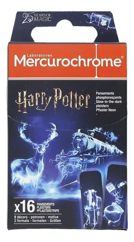 MERCUROCHROME HP fosfor. pleisters 16st