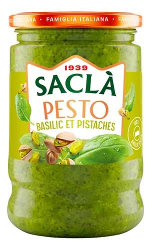 SACLA Pesto Basilic & Pistaches 190g