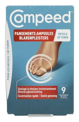 COMPEED Pleisters blaren op tenen 9st