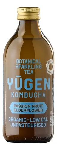 YUGEN Kombucha Passionf-Elder.Bio 32,5cl (1pc)