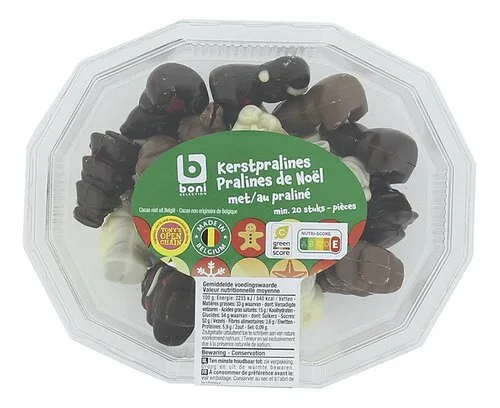 BONI Kerstfiguurtjes Deco Praliné 290g
