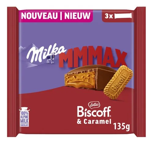 MILKA Mmmax | Biscoff | Caramel 3x45g