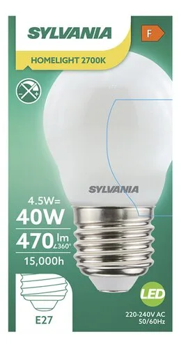 SYLVANIA Toledo boule E27 400lm mat