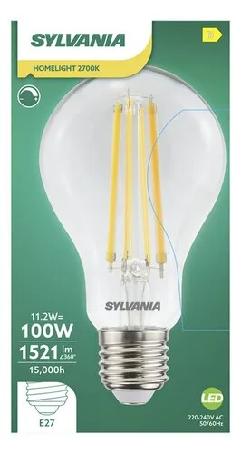SYLVANIA Led fil.poire E27 1521lm mat
