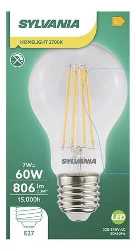 SYLVANIA led poire E27 806lm