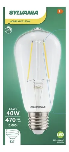 SYLVANIA led ST64 E27 470lm