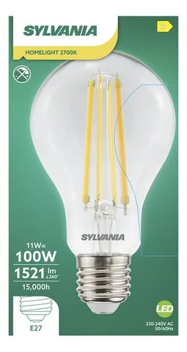 SYLVANIA Led filament peer E27 1521lm