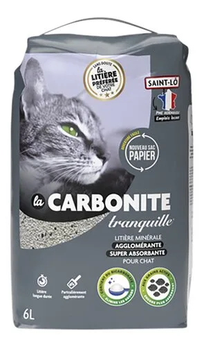 TRANQUILLE La Carbonite kattenbakvul. 6L