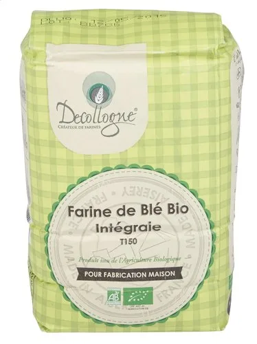 DECOLLOGNE volk. tarwemeel T150 Bio 1kg